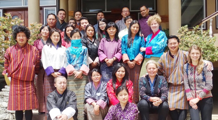  Training group 1: Bhutan Broadcasting Service (BBS)